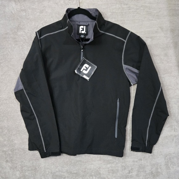 Footjoy FJ Mens Sport Wind Shirt Breaker Medium Golf Performance Pullover